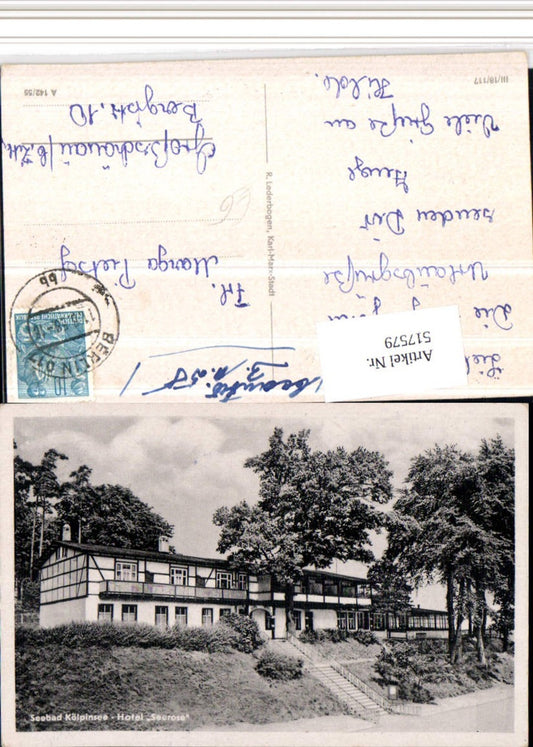 517579,Seebad Kölpinsee b. Loddin Hotel Seerose