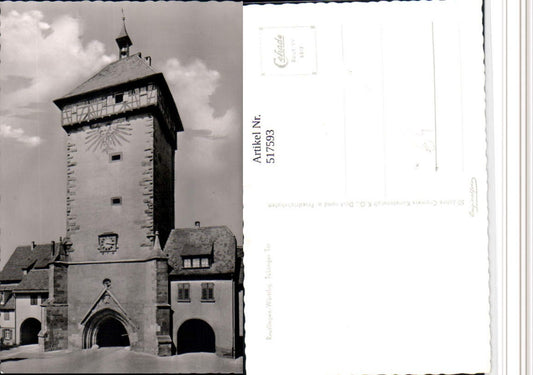517593, Reutlingen Tübingen Gate Tower