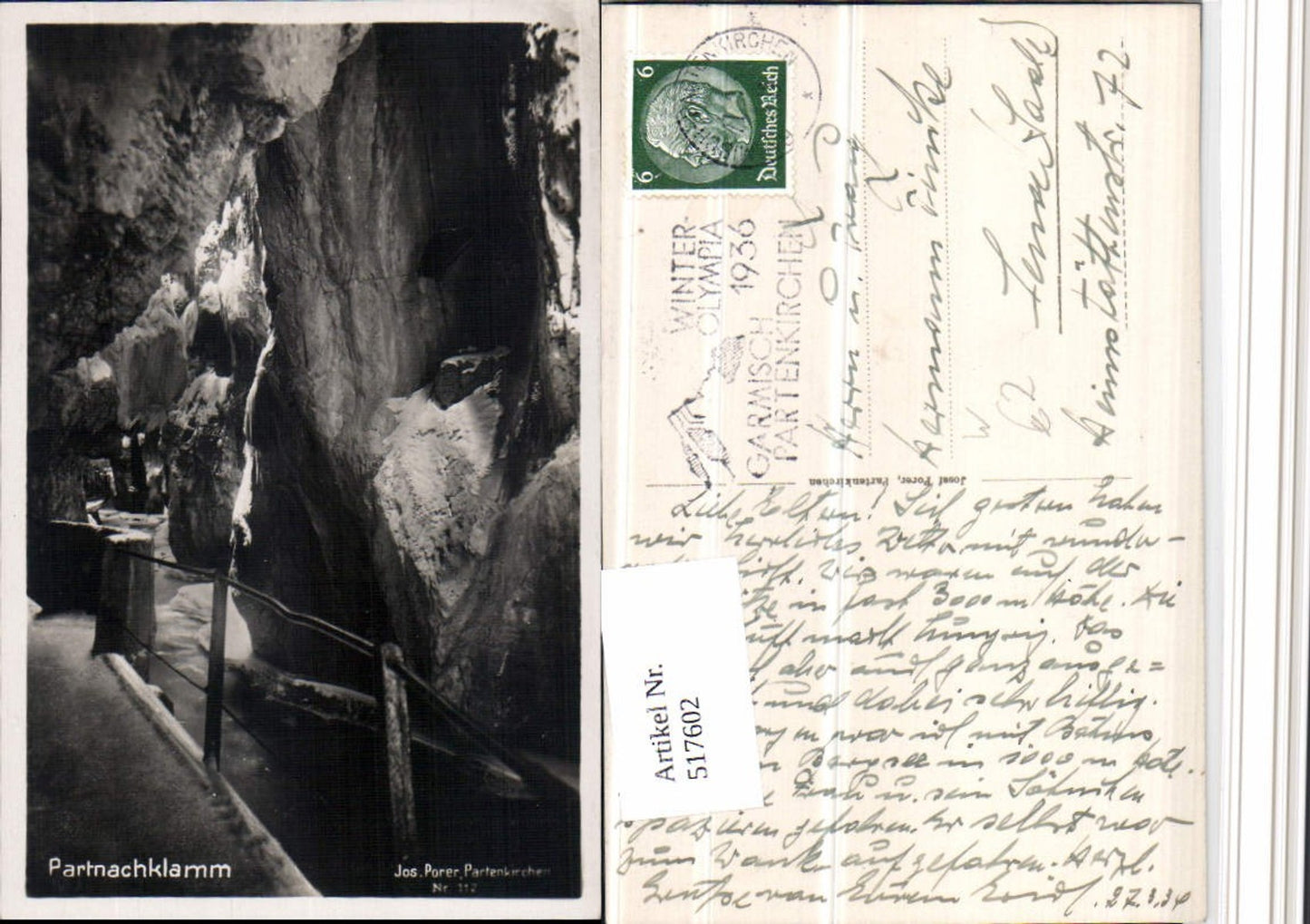 517602,Partnachklamm b. Garmisch Schlucht