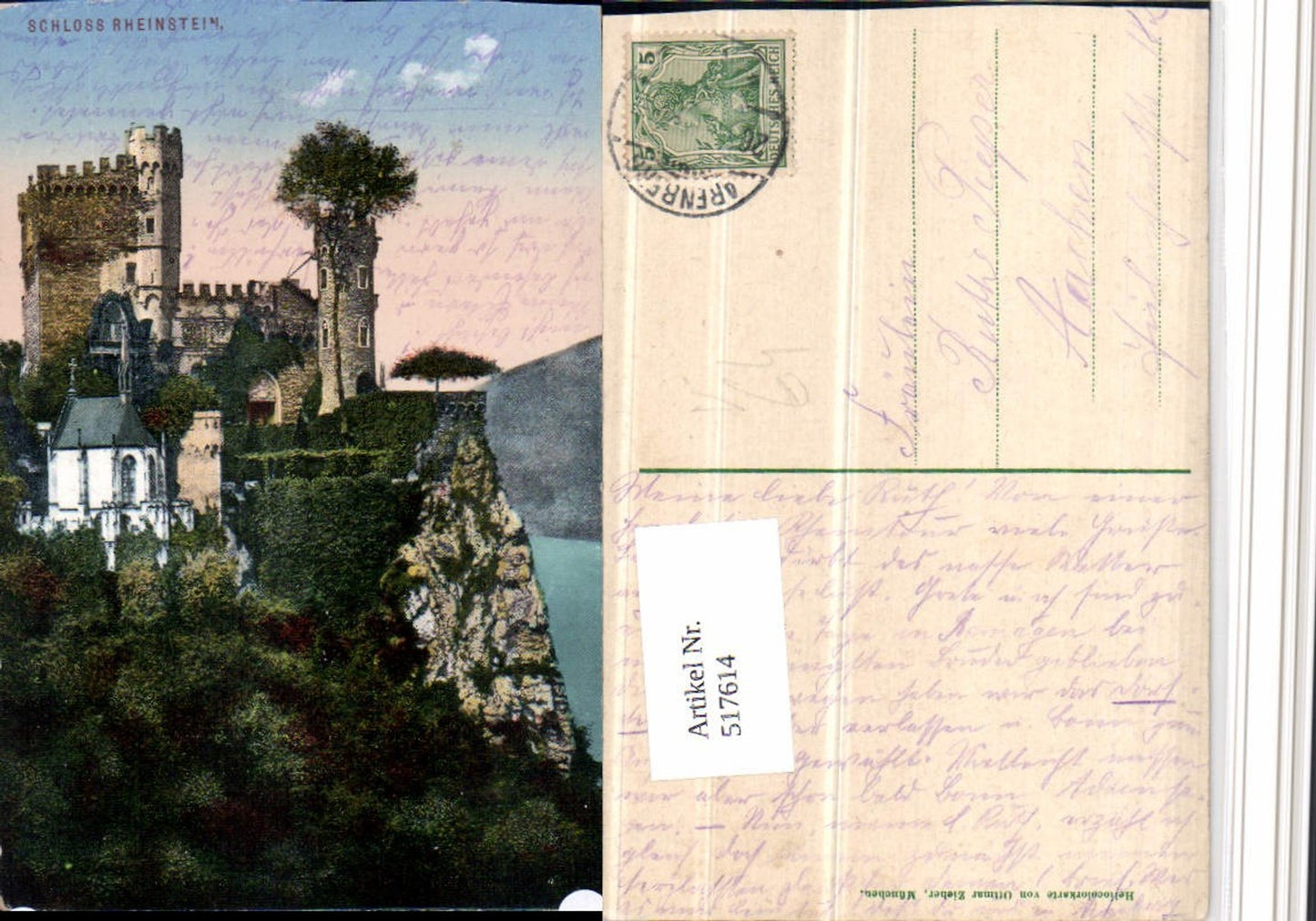 517614,Schloss Burg Rheinstein b. Trechtingshausen pub Ottmar Zieher