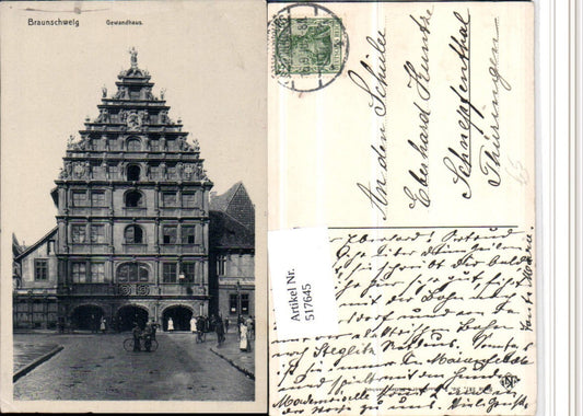 517645,Braunschweig Gewandhaus Gebäude