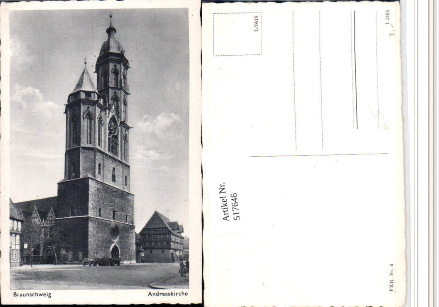517646,Braunschweig Andreaskirche Kirche