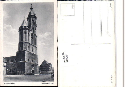 517646,Braunschweig Andreaskirche Kirche