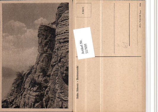 517691,Sächsische Schweiz Basteiaussicht b. Rathen Klippe