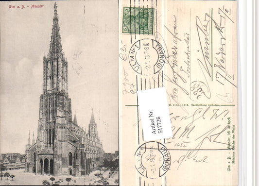 517726, Ulm on the Danube, Münster Church
