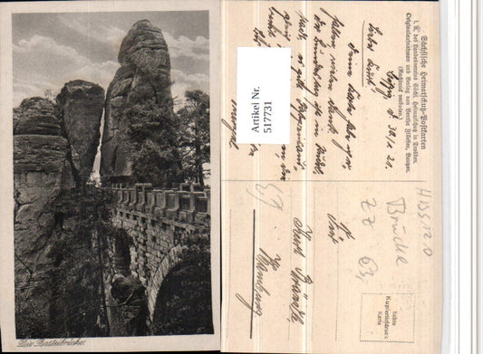 517731,Sächsische Schweiz Basteibrücke Brücke b. Rathen