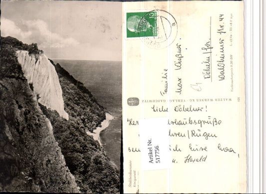 517756,Insel Rügen Stubbenkammer Königsstuhl Steilküste