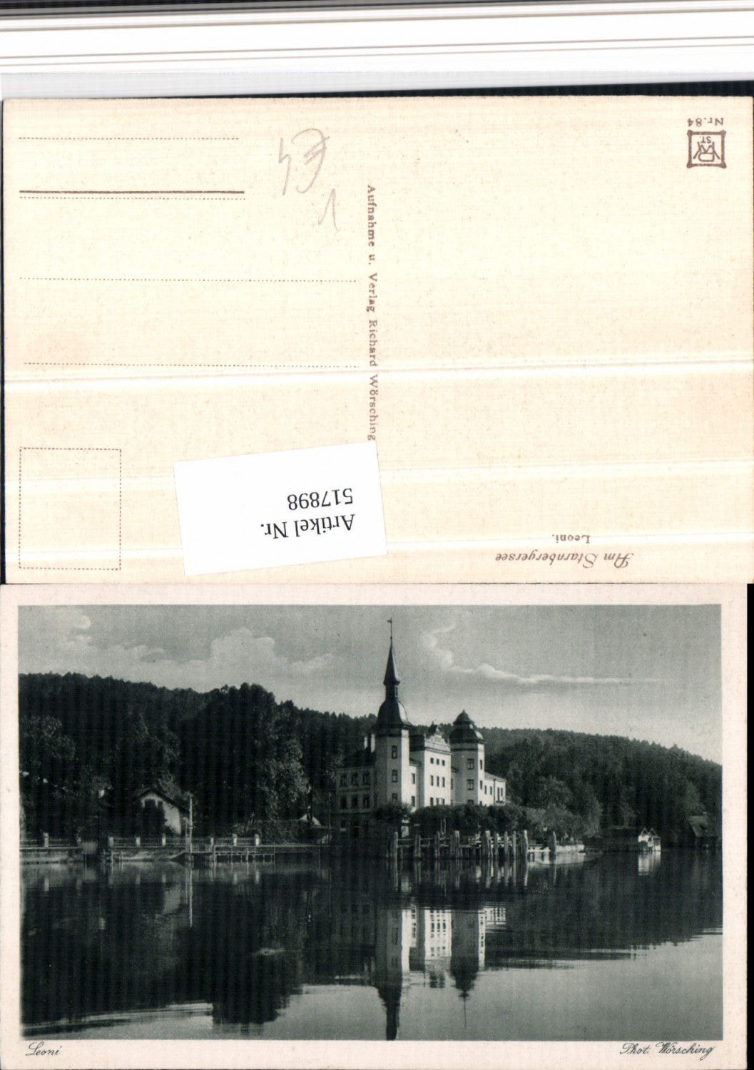 517898,Starnberg Starnberger See Leoni Schloss pub Wörsching