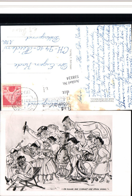 518124,Scherz Humor Mann zeichnet Maler Künstler