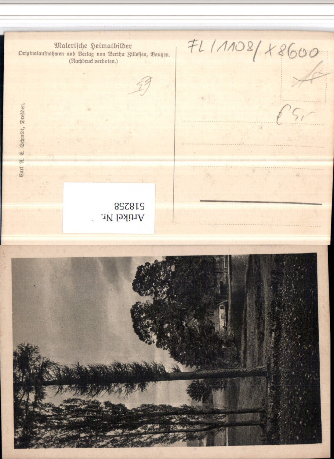 518258,Bautzen Landschaft Bäume