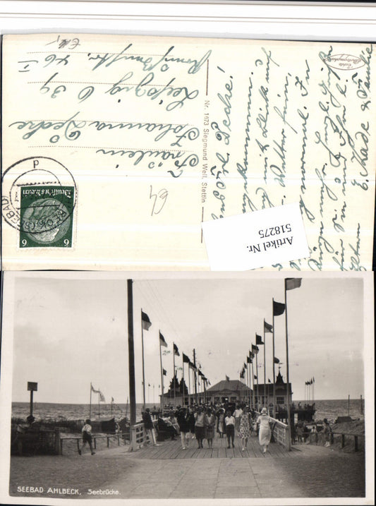 518275,Seebad Ahlbeck Seebrücke Brücke Strand