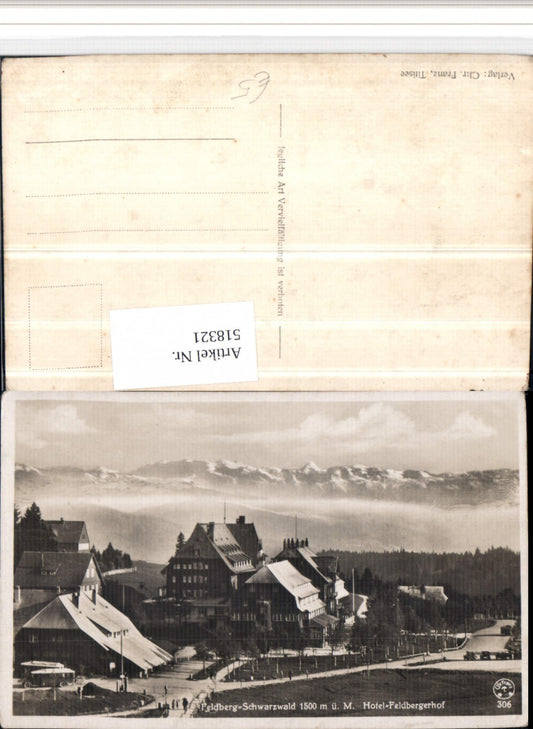 518321, Feldberg in the Black Forest, Hotel Feldbergerhof, mountain scenery