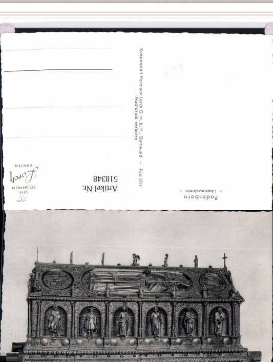 518348,Paderborn Liboriusschrein Schrein