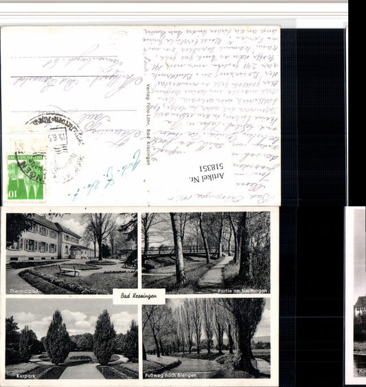 518351, Bad Krozingen Thermal Baths Spa Park Multi-view map