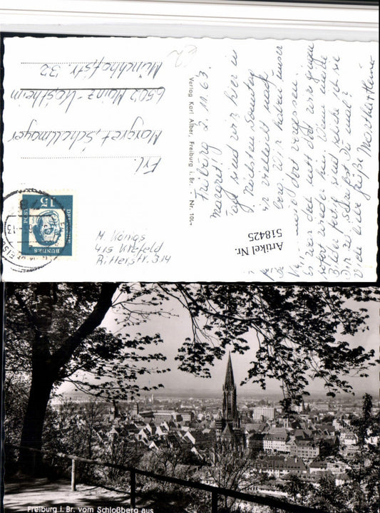 518425, Freiburg im Breisgau, partial view of Schlossberg