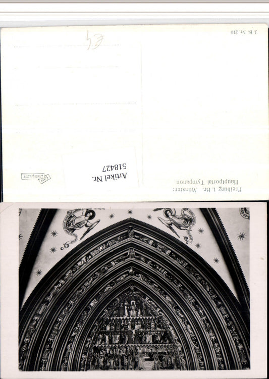 518427, Freiburg im Breisgau, Münster Main Portal Tympanum