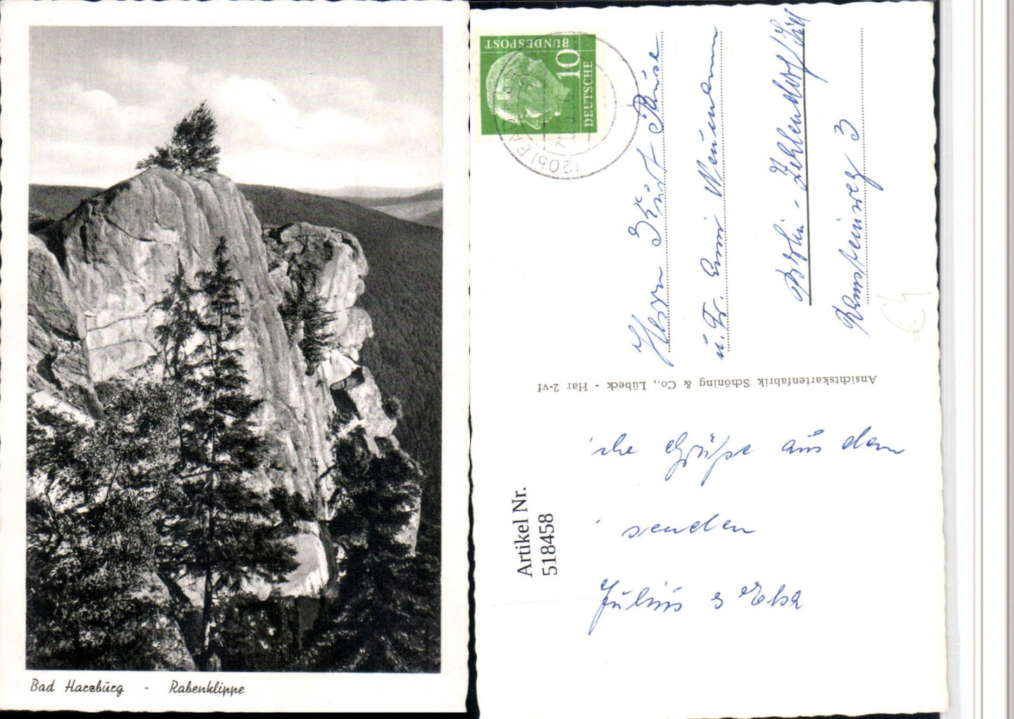 518458,Bad Harzburg Rabenklippe Klippe Felsen