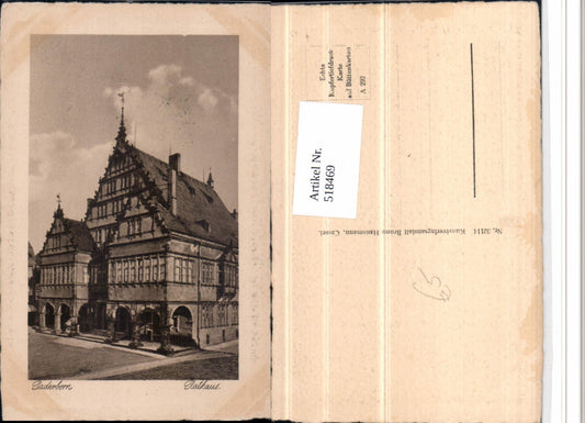 518469,Paderborn Rathaus Gebäude