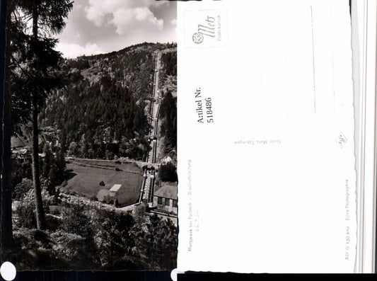 518486,Murgwerk b. Forbach Druckrohrleitung