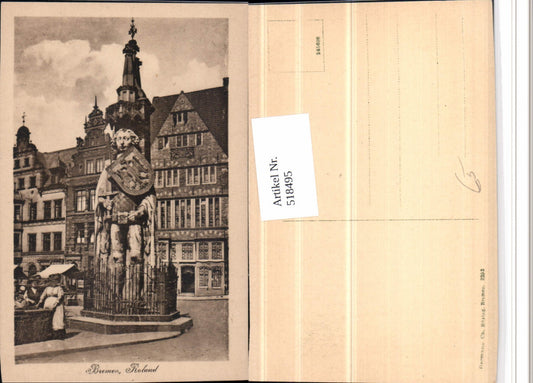 518495,Bremen Roland Statue