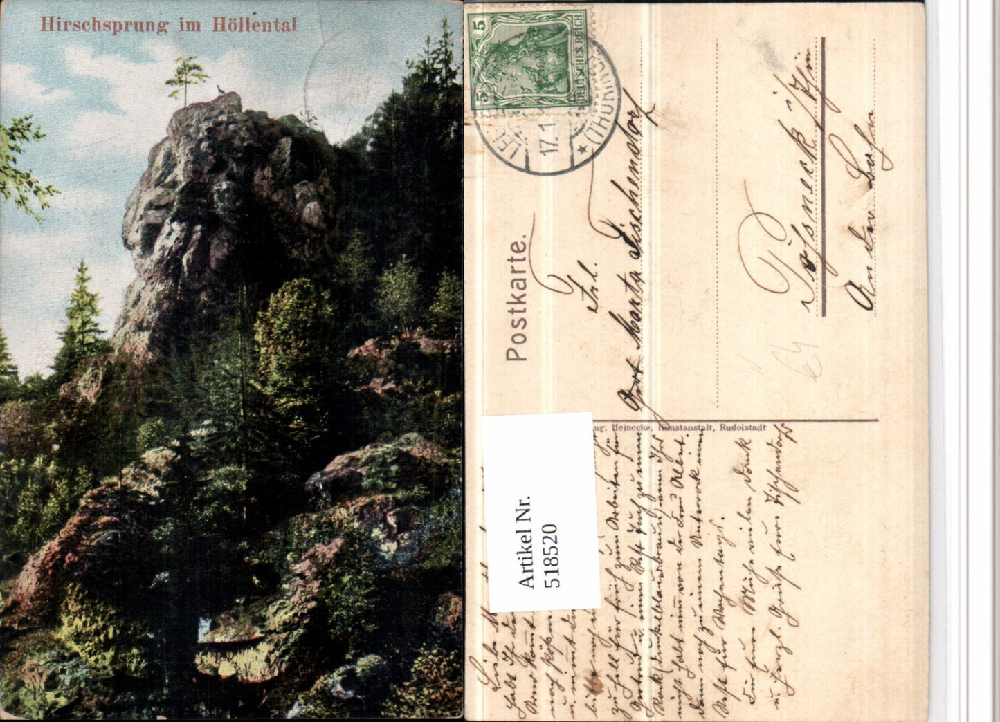 518520,Hirschsprung im Höllental b. Hinterzarten Felsen