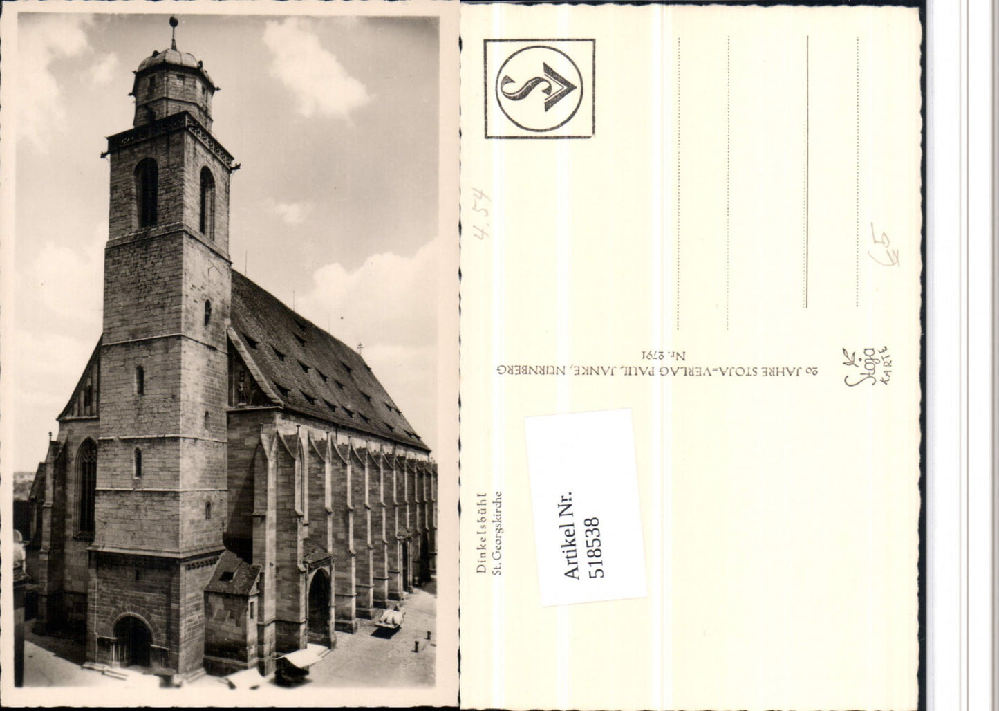 518538,Dinkelsbühl St. Georgskirche Kirche