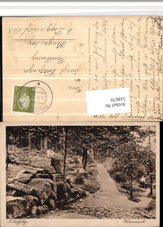 518670,Fichtelgebirge Weißmainquelle b. Bischofsgrün