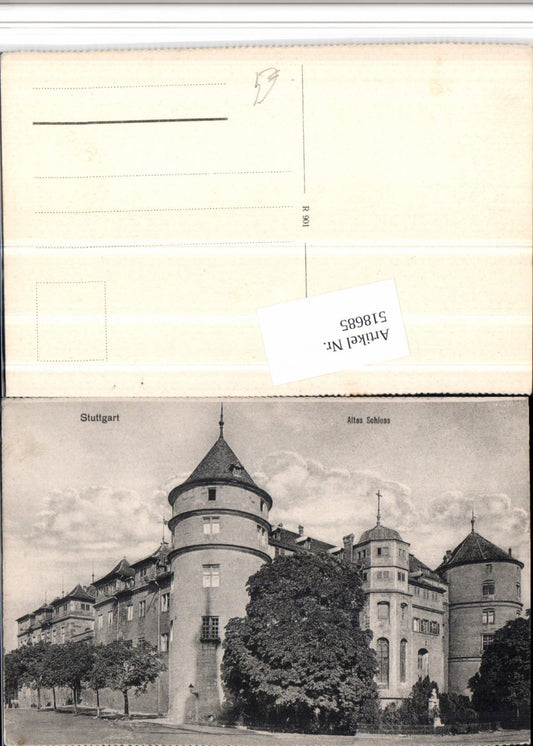 518685, Stuttgart Old Castle Towers