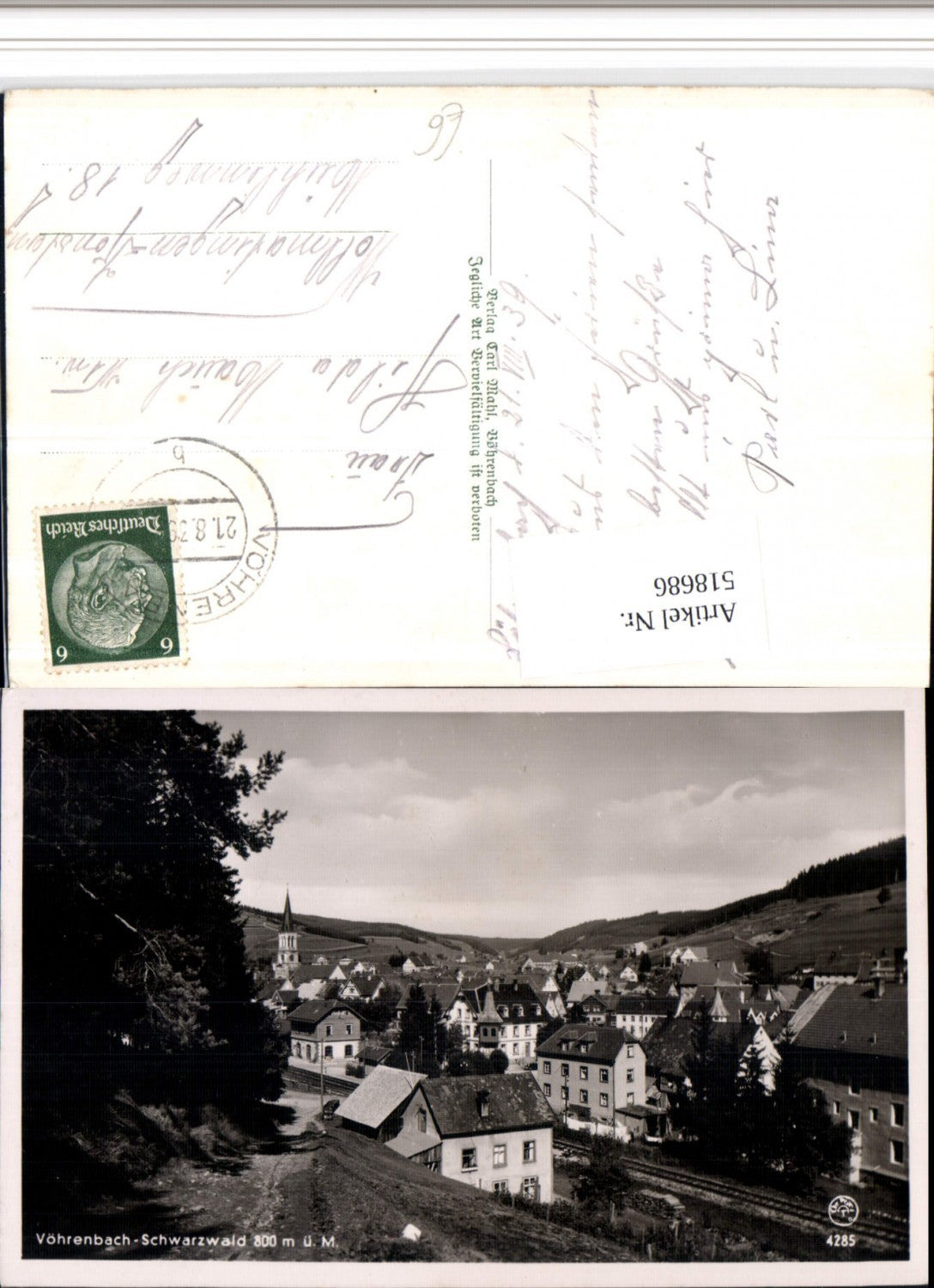 518686,Vöhrenbach im Schwarzwald Totale