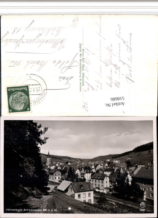518686,Vöhrenbach im Schwarzwald Totale