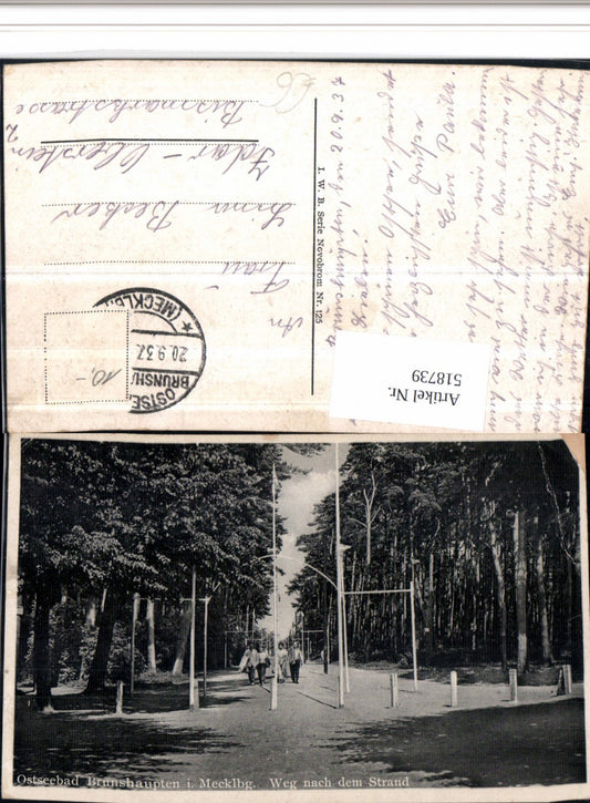 518739,Ostseebad Brunshaupten b. Kühlungsborn Weg zum Strand
