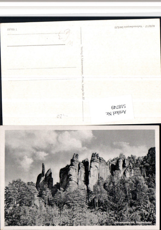 518749,Schrammsteine b. Bad Schandau Brasinnadel Felsen