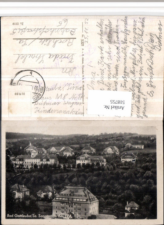518755,Bad Gottleuba Sanatorium der SVA
