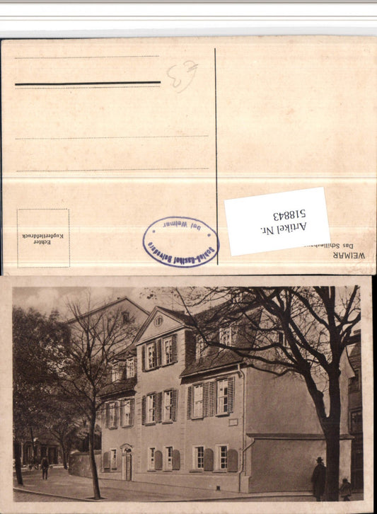 518843,Weimar Schillerhaus Gebäude