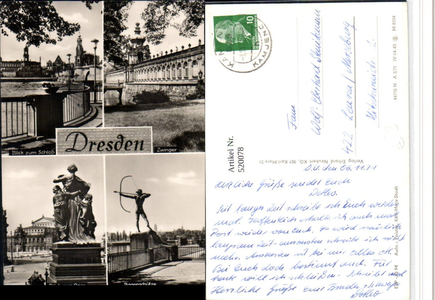 520078,Stadt Dresden Zwinger 4 Bilder