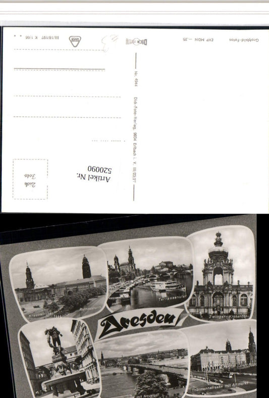 520090,Stadt Dresden Altmarkt Neustadt