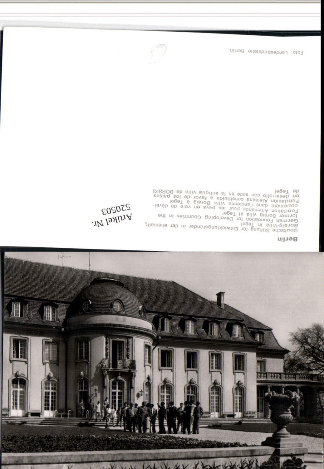 520503,Verlagsrohabzug Berlin Tegel Deutsche Stiftung Reinickendorf