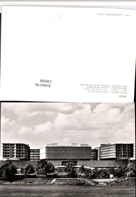 520509,Berlin Steglitz Zehlendorf Universitätsklinikum