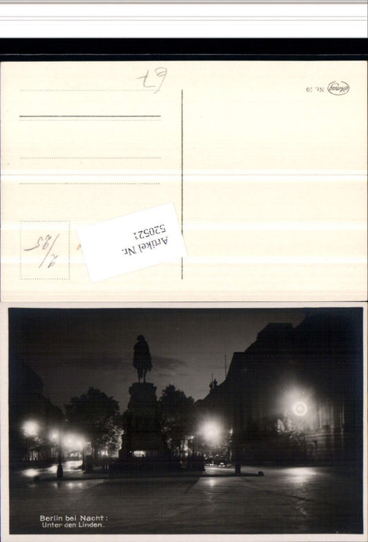 520521,Berlin bei Nacht Mitte Unter den Linden