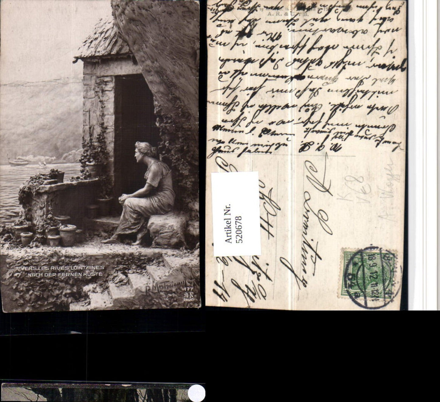 520678,Künstler AK Mastroianni Nach der fernen Küste pub A. Noyer 177