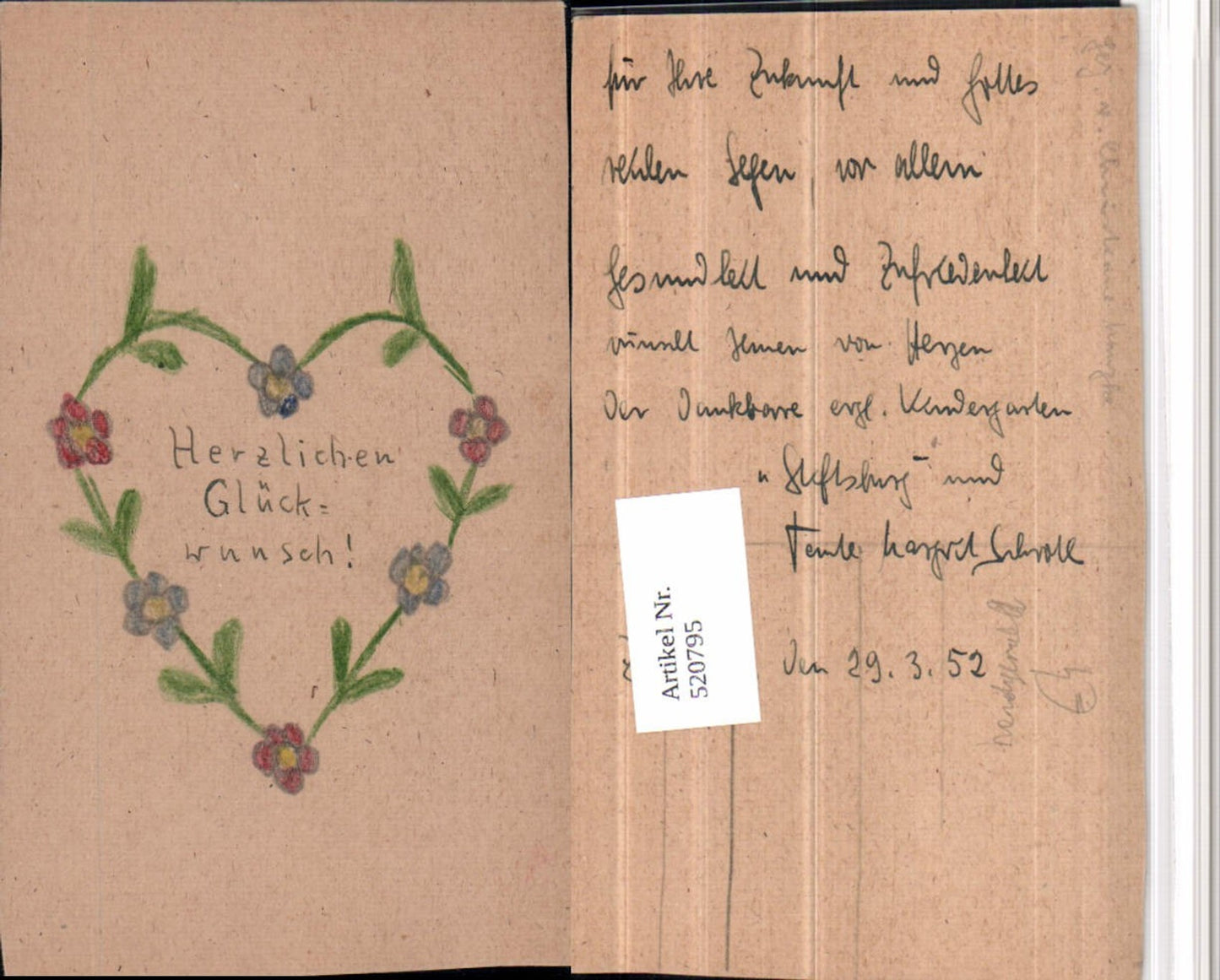 520795,Künstler AK Handgemalt Christiane Maizke Glückwunsch Blumen