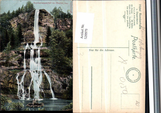 520979,Okertal im Harz Romkerhaller Wasserfall Romkerhalle Goslar