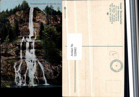 520982,Okertal im Harz Romkerhaller Wasserfall Romkerhalle Goslar
