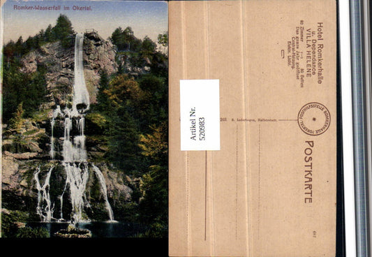 520983,Okertal im Harz Romkerhaller Wasserfall Romkerhalle Goslar