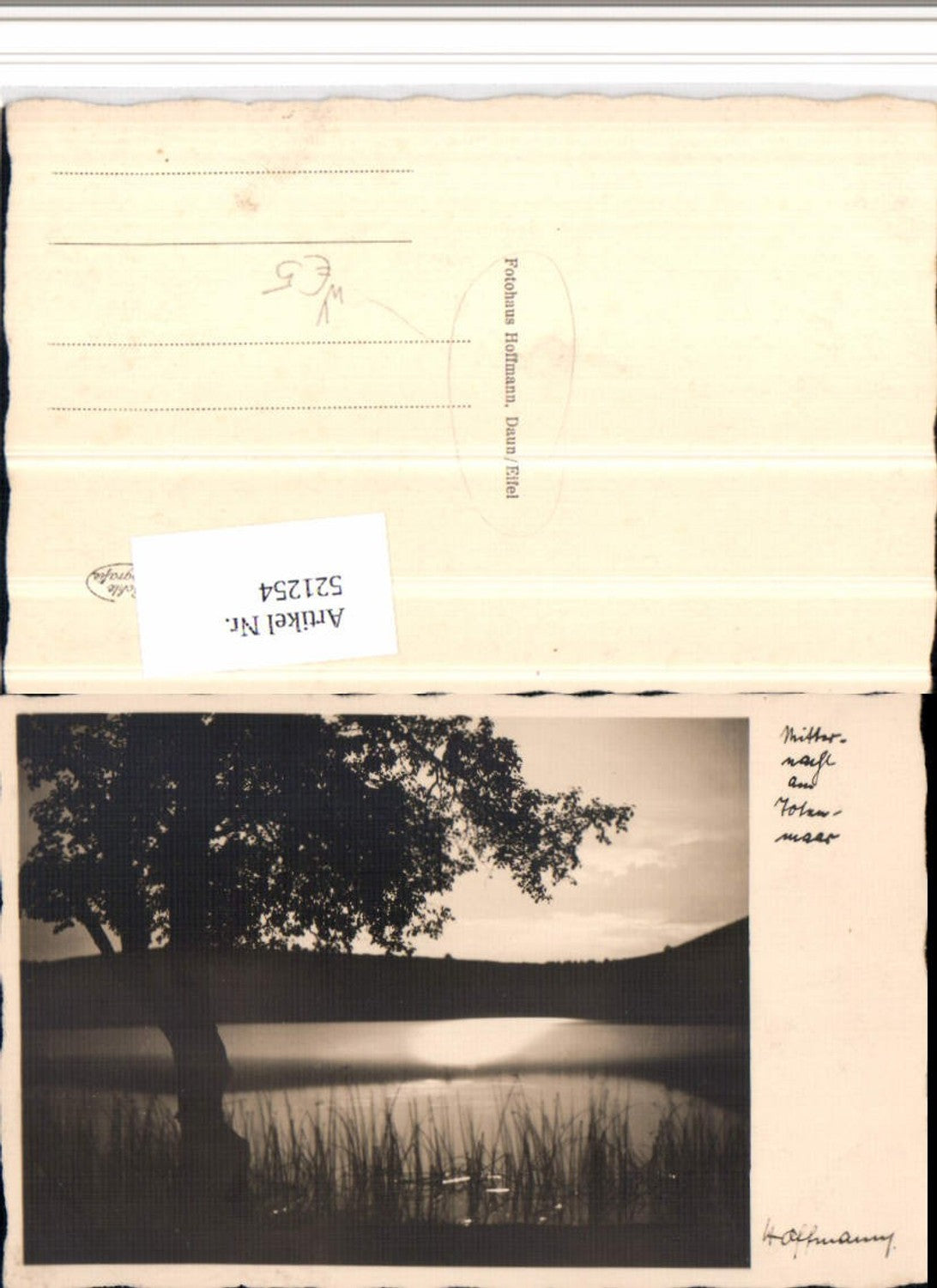 521254,Fotokunst Hoffmann Daun in d. Eifel Mitternacht am Totenmaar