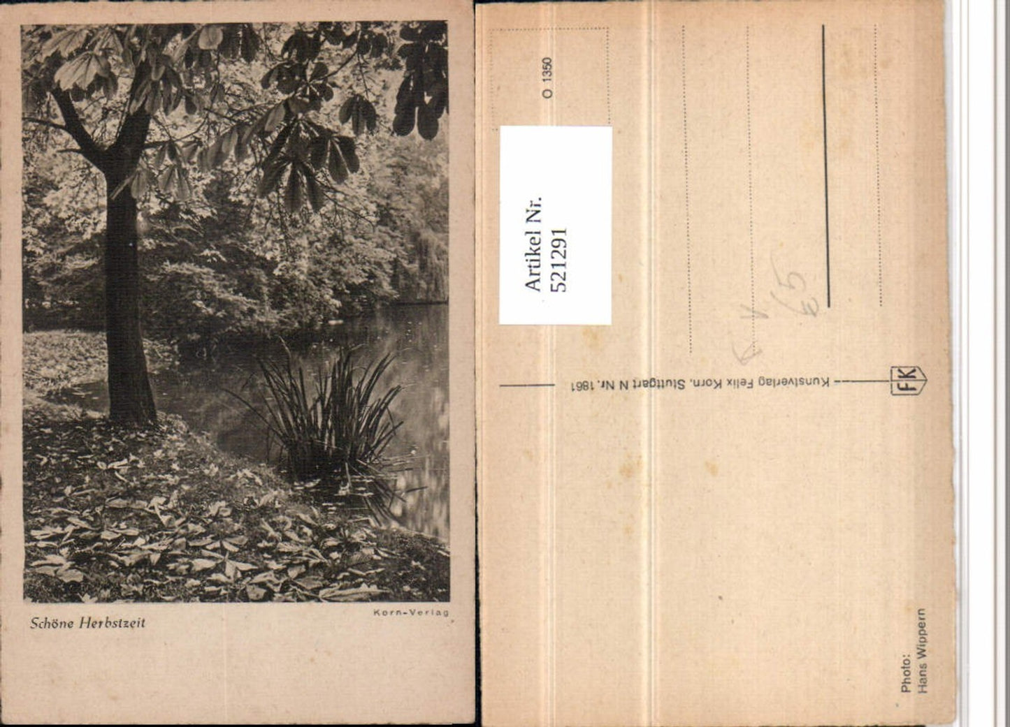 521291,Fotokunst Hans Wippern Schöne Herbstzeit pub Felix Korn 1861