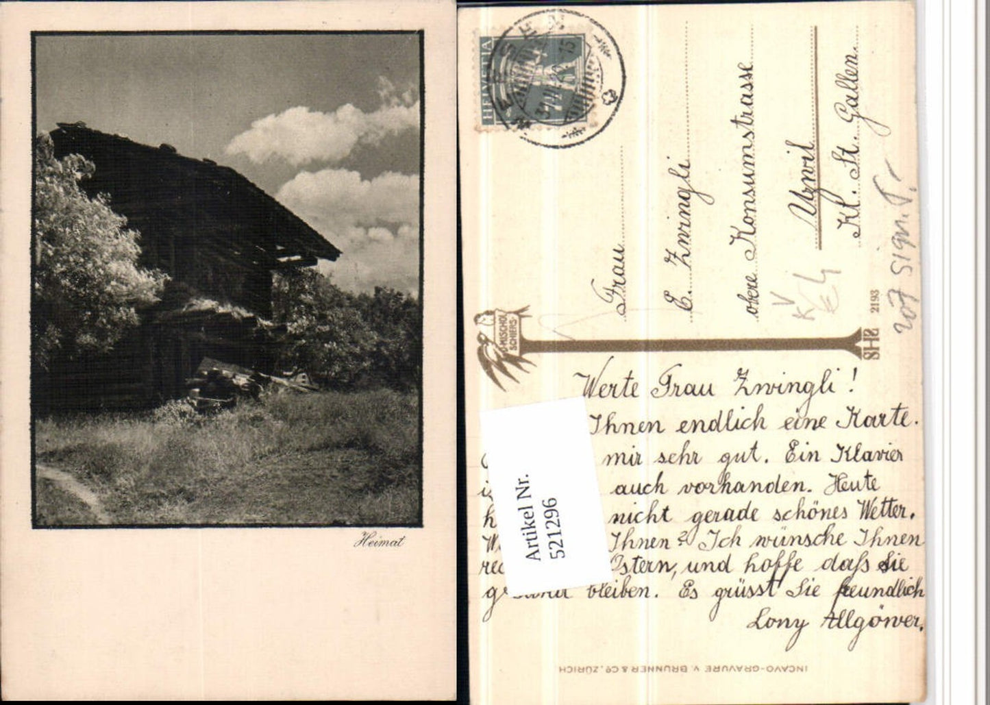 521296,Fotokunst D. Mischol Schiers 2193 Heimat Haus Hütte