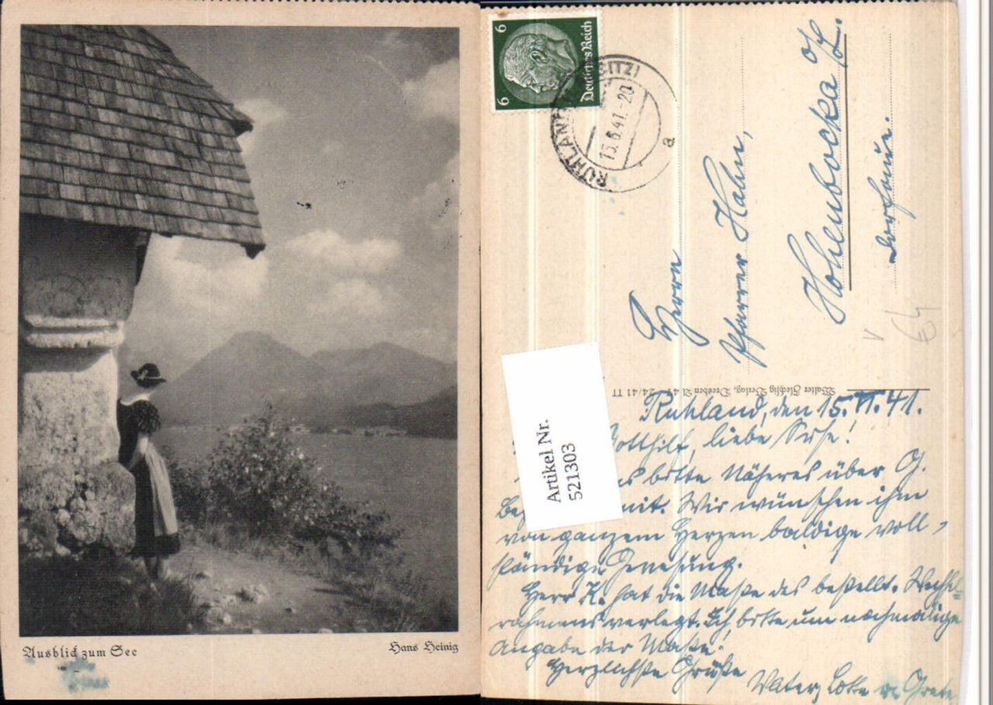 521303,Fotokunst Hans Heinig Ausblick zum See pub Walter Flechsig Dresden
