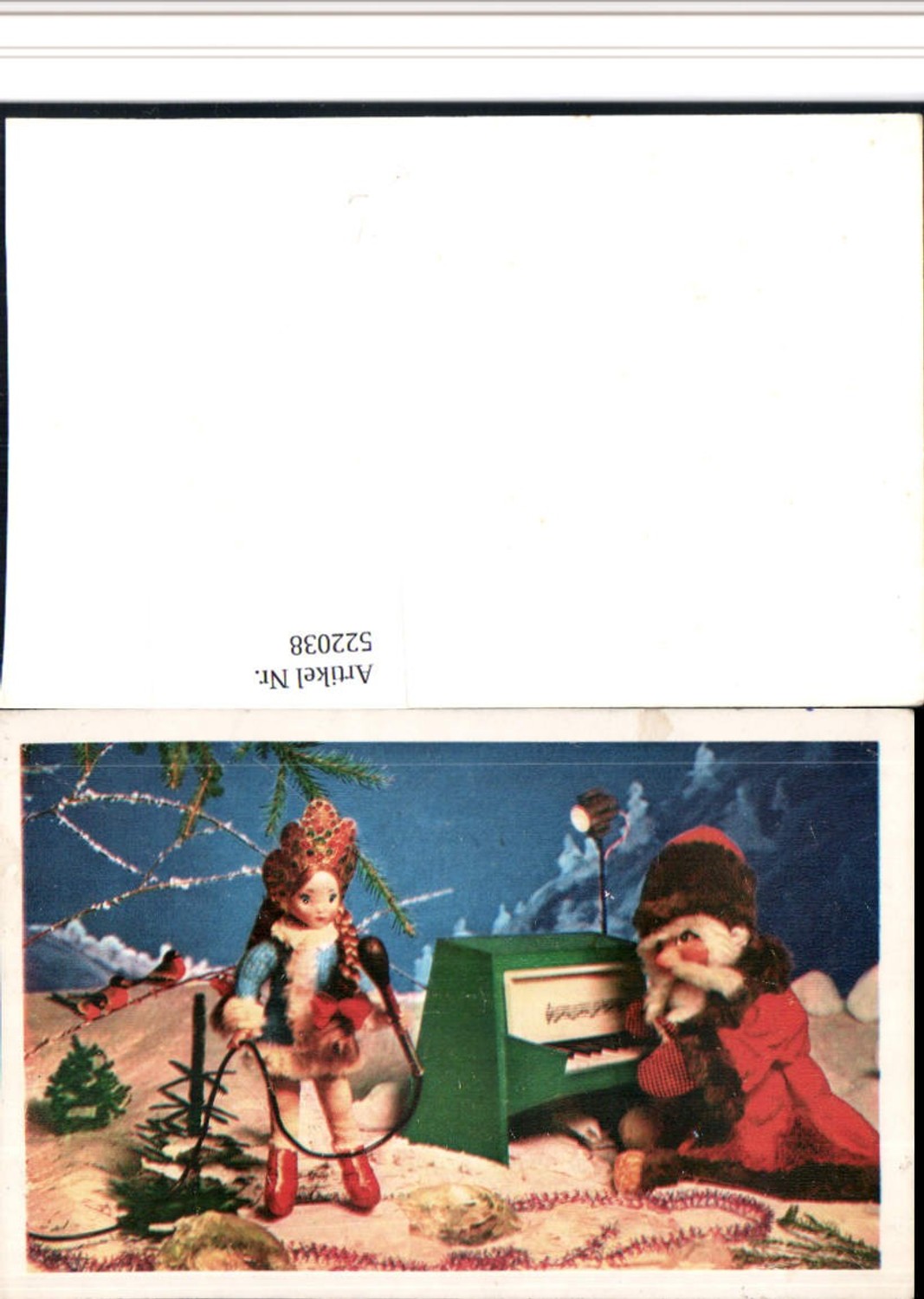 522038,Spielzeug Puppen Klavier