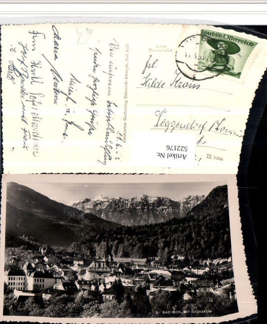 522176,Bad Ischl Teilansicht m. Dachstein Bergkulisse